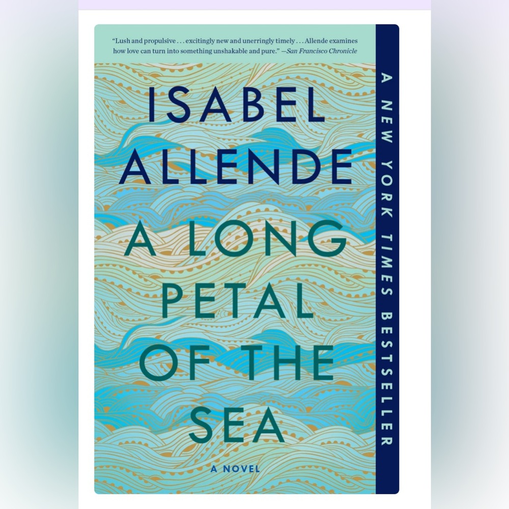 Isabel Allende Book - A Long Petal of the Sea